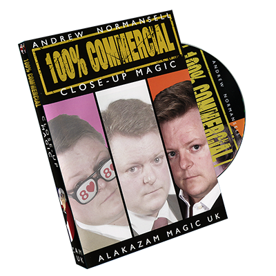 (image for) 100 Percent Commercial Volume 3 - Close-Up Magic by Andrew Normansell - DVD - Click Image to Close
