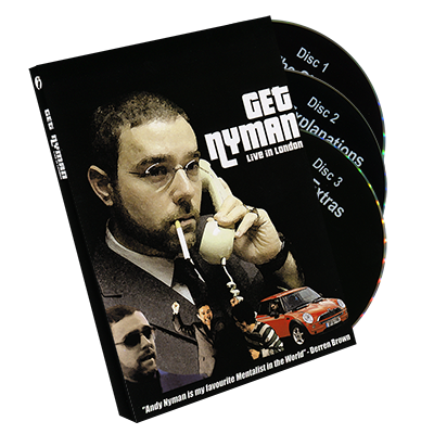 (image for) Get Nyman by Andy Nyman & Alakazam - DVD - Click Image to Close