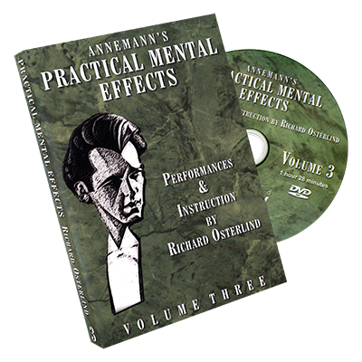 (image for) Annemann's Practical Mental Effects Vol. 3 by Richard Osterlind - DVD - Click Image to Close