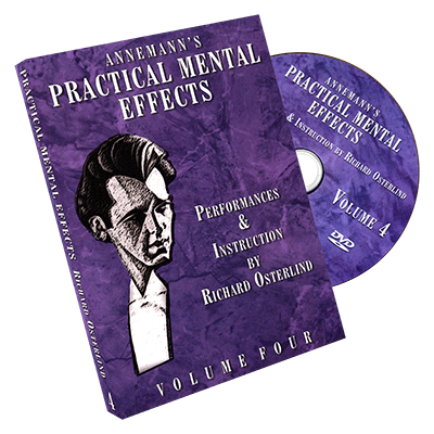 (image for) Annemann's Practical Mental Effects Vol. 4 by Richard Osterlind - DVD - Click Image to Close