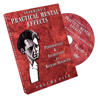 (image for) Annemann's Practical Mental Effects Vol. 5 by Richard Osterlind - DVD - Click Image to Close