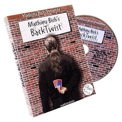 (image for) Back Twist (DVD and Cards) by Mathieu Bich - DVD - Click Image to Close