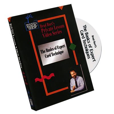 (image for) Basics Of Expert Card Techniques Vol.1 by Brad Burt - DVD - Click Image to Close