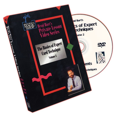 (image for) Basics Of Expert Card Techniques Vol.2 by Brad Burt - DVD - Click Image to Close