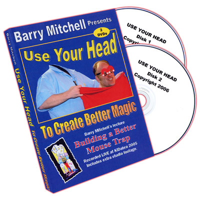 (image for) Use Your Head To Create Better Magic by Barry Mitchell - DVD - Click Image to Close