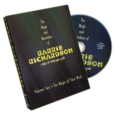 (image for) Magic and Mentalism of Barrie Richardson Vol 2 by Barrie Richardson and L&L - DVD - Click Image to Close