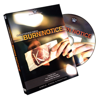 (image for) Burn Notice by Chris Wiehl and The Blue Crown - DVD - Click Image to Close