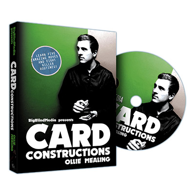 (image for) Card Constructions by Ollie Mealing & Big Blind Media- DVD