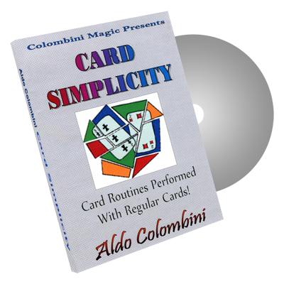 (image for) Card Simplicity by Wild-Colombini Magic - DVD - Click Image to Close