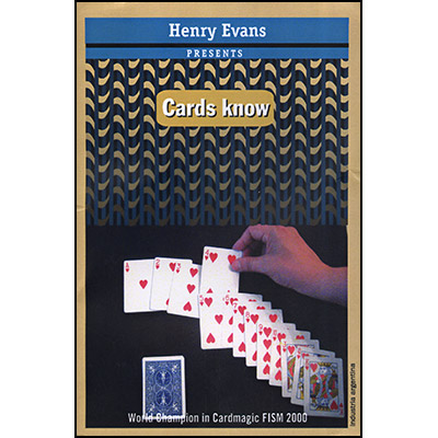 (image for) Cards Know (DVD and Props) by Henry Evans - DVD - Click Image to Close