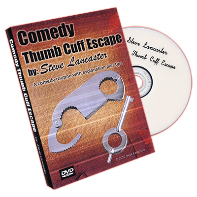 (image for) Comedy Thumb Cuff Escape by Steve Lancaster - DVD - Click Image to Close