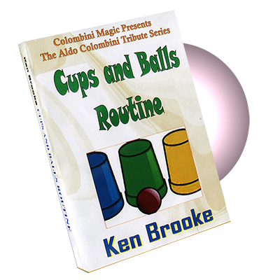 (image for) Cups and Balls Routine by Ken Brooke and Wild Colombini - DVD - Click Image to Close
