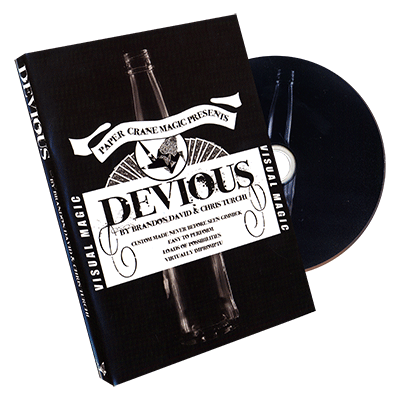 (image for) Devious (Gimmick and DVD) by Brandon David, Chris Turchi, and Paper Crane - DVD - Click Image to Close