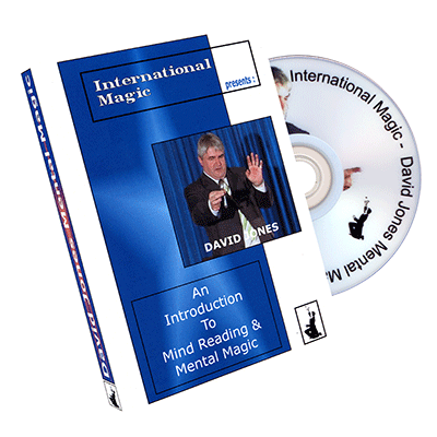 (image for) An Introduction to Mind Reading and Mental Magic - David Jones by International Magic - DVD - Click Image to Close