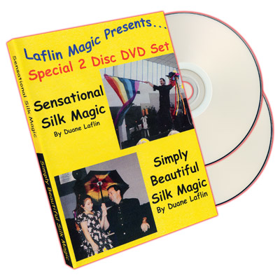 (image for) Sensational Silk Magic And Simply Beautiful Silk Magic by Duane Laflin - DVD - Click Image to Close
