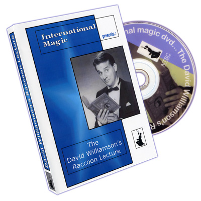 (image for) David Williamson Raccoon Lecture by International Magic - DVD - Click Image to Close