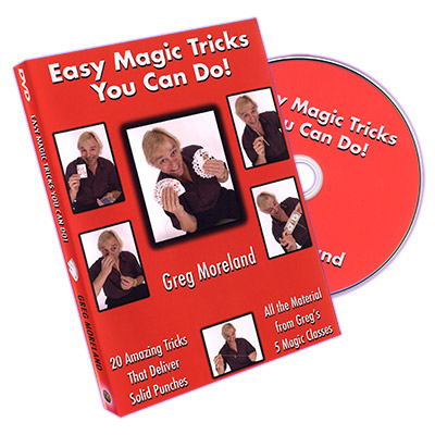 (image for) Easy Magic Tricks You Can Do by Greg Moreland - DVD - Click Image to Close