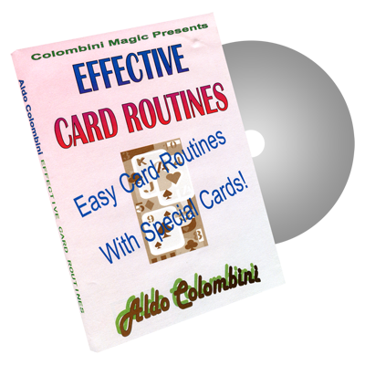 (image for) Effective Card Routines by Wild-Colombini Magic - DVD - Click Image to Close