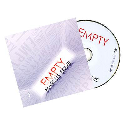 (image for) Empty (DVD and Gimmick) by Marcus Eddie and Kozmomagic - DVD - Click Image to Close