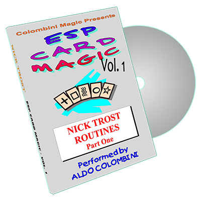 (image for) ESP Card Magic (Nick Trost Routines) Vol. 1 by Aldo Colombini - DVD - Click Image to Close