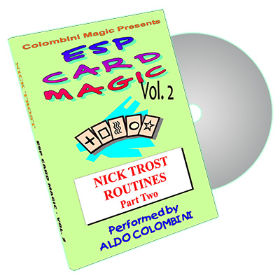 (image for) ESP Card Magic (Nick Trost Routines) Vol. 2 by Aldo Colombini - DVD - Click Image to Close