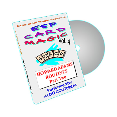 (image for) ESP Card Magic (Howard Adams Routines) Vol. 4 by Aldo Colombini - DVD - Click Image to Close