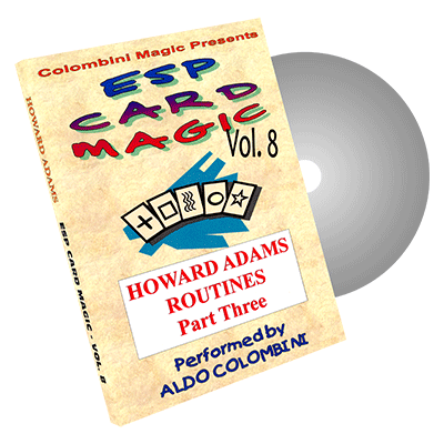 (image for) ESP Card Magic (Howard Adams Part 3) Vol. 8 by Aldo Colombini - DVD - Click Image to Close