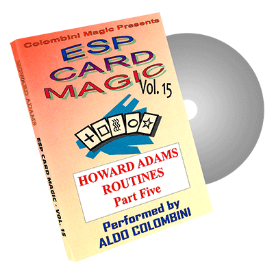 (image for) ESP Card Magic Vol.15 by Wild-Colombini Magic - DVD