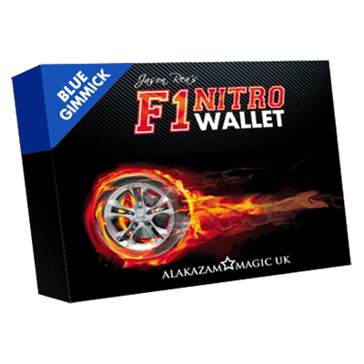 (image for) F1 Nitro Wallet Blue (Online Iinstructions and Gimmick) by Jason Rea - Trick - Click Image to Close