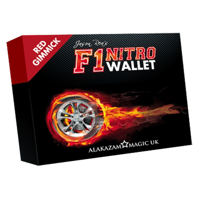 (image for) F1 Nitro Wallet Red (DVD and Gimmick) by Jason Rea & Alakazam UK - DVD