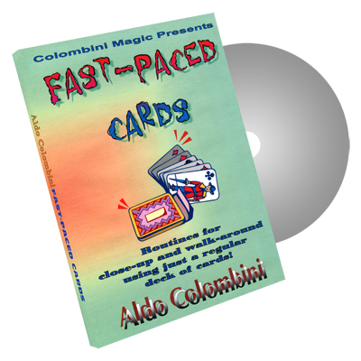 (image for) Fast-Paced Cards by Wild-Colombini Magic - DVD - Click Image to Close