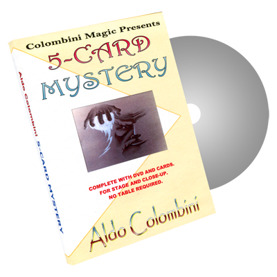 (image for) Five-Card Mystery by Wild-Colombini Magic - DVD - Click Image to Close