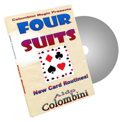 (image for) Four Suits by Wild-Colombini Magic - DVD - Click Image to Close