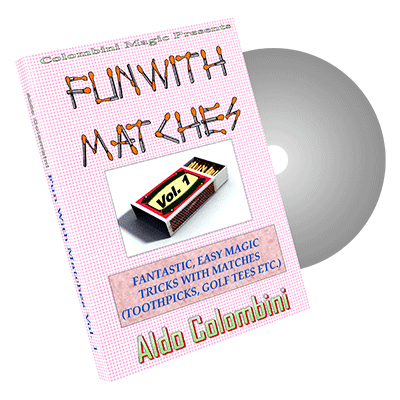 (image for) Fun With Matches Vol.1 by Wild-Colombini Magic - DVD - Click Image to Close