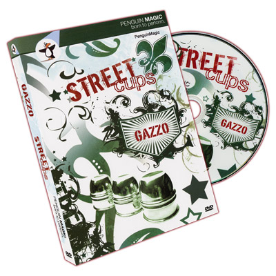 (image for) Street Cups DVD and book by Gazzo - DVD - Click Image to Close