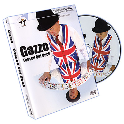 (image for) Gazzo Tossed Out Deck DVD(with Blue Deck) by Gazzo - DVD - Click Image to Close