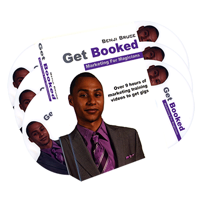 (image for) Get Booked Marketing For Magicians 6 DVD set by Benji Bruce - DVD