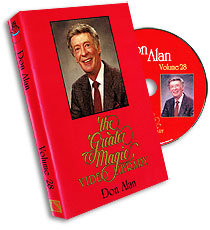 (image for) Greater Magic Video Library Vol 28 Don Alan - DVD