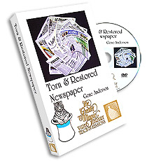(image for) Torn & Restored Newspaper DVD by Gene Anderson Greater Magic,