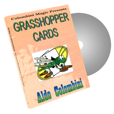 (image for) Grasshopper Cards by Wild-Colombini Magic - DVD - Click Image to Close