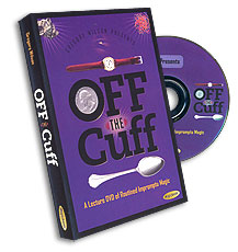 (image for) Off the Cuff by Greg Wilson - DVD