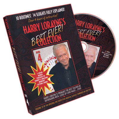 (image for) Harry Lorayne's Best Ever Collection Volume 4 by Harry Lorayne - DVD - Click Image to Close