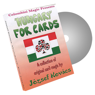 (image for) Hungary for Cards by Wild-Colombini - DVD - Click Image to Close
