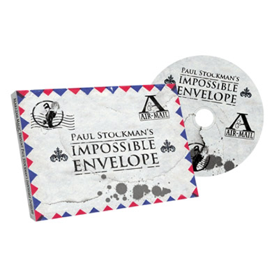 (image for) Impossible Envelope (Gimmick and DVD) by Paul Stockman and Alakazam Magic - DVD - Click Image to Close