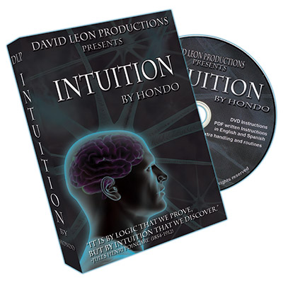(image for) Intuition (With Cards and DVD) by Hondo and David Leon Productions - DVD - Click Image to Close