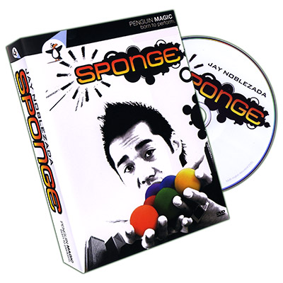 (image for) Sponge (DVD and 4 Sponge Balls) by Jay Noblezada - DVD - Click Image to Close