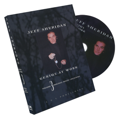 (image for) Jeff Sheridan Genius at Work Vol 3 Original Magic - DVD - Click Image to Close