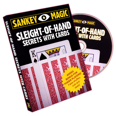 (image for) Sleight Of Hand With Cards by Jay Sankey - DVD - Click Image to Close