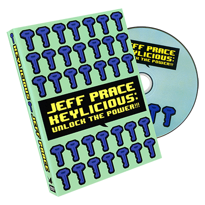 (image for) Keylicious (DVD and Props) by Jeff Prace and Paper Crane Productions- DVD - Click Image to Close