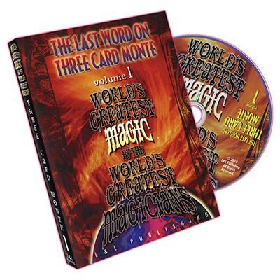 (image for) World's Greatest Magic: The Last Word on Three Card Monte Vol. 1 by L&L Publishing - DVD - Click Image to Close